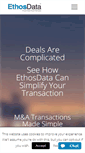 Mobile Screenshot of ethosdata.com